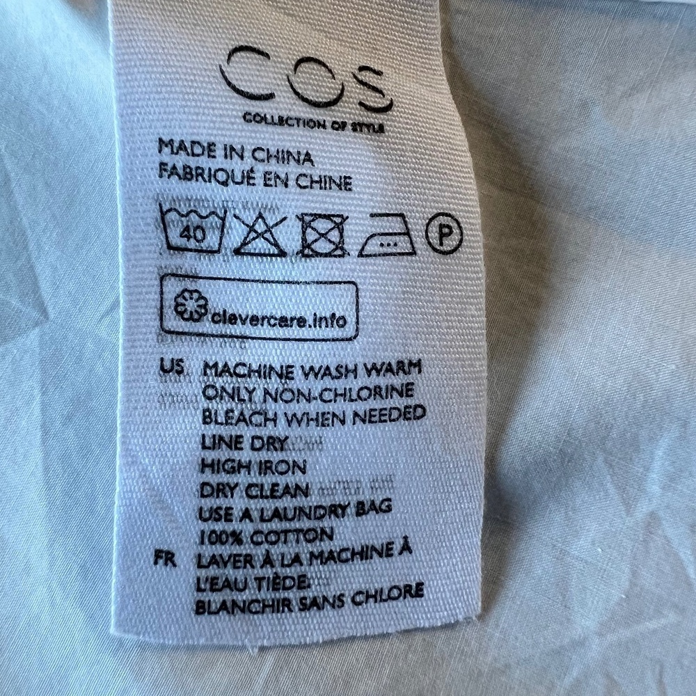 COS Collapsing Drawstring Neckline Top - Picture 11 of 12